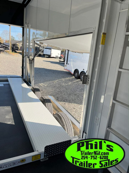 New Haulmark NEW 85X32 ALUMINUM STACKER ENCLOSED RACE TRAILER Car / Racing Trailer