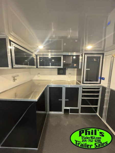 New Haulmark NEW 85X32 ALUMINUM STACKER ENCLOSED RACE TRAILER Car / Racing Trailer