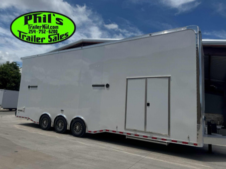 New Haulmark NEW 85X32 ALUMINUM STACKER ENCLOSED RACE TRAILER Car / Racing Trailer