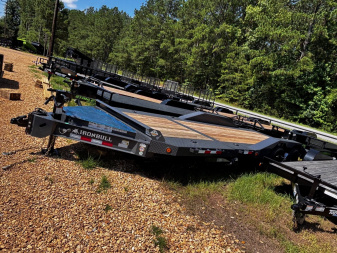 New 2026 Iron Bull 102X22 DRIVER OVER FENDER TILT DECK 14K Equipment Trailer