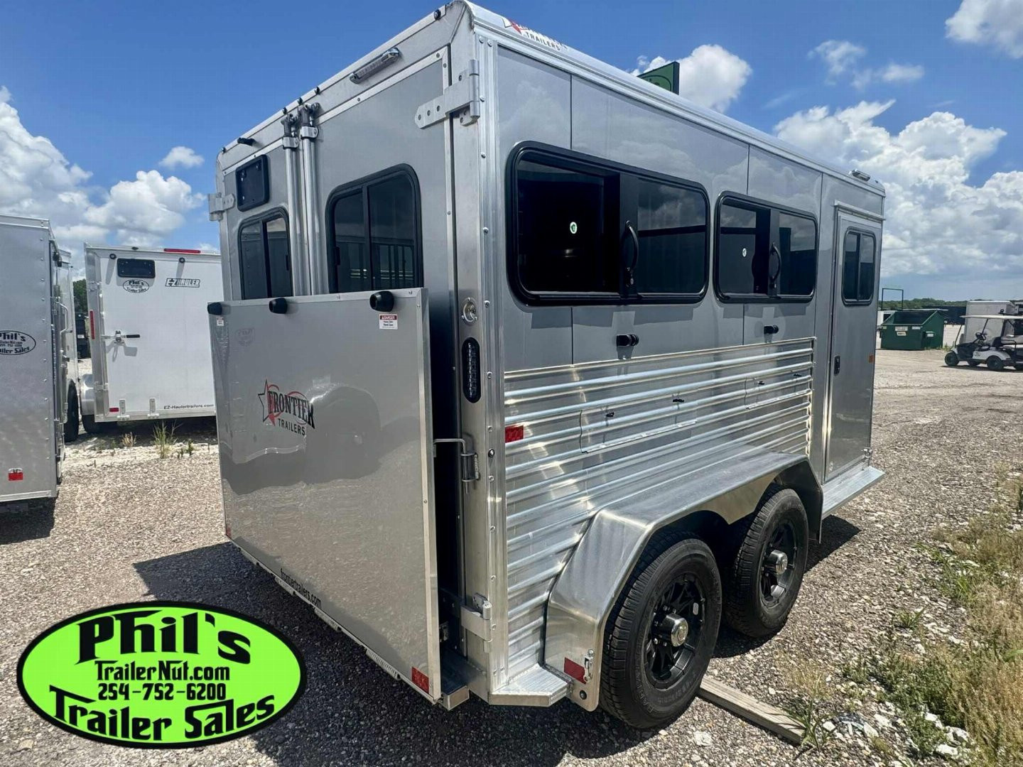 New Frontier Trailers 4PEN Stock / Stock Combo Trailer