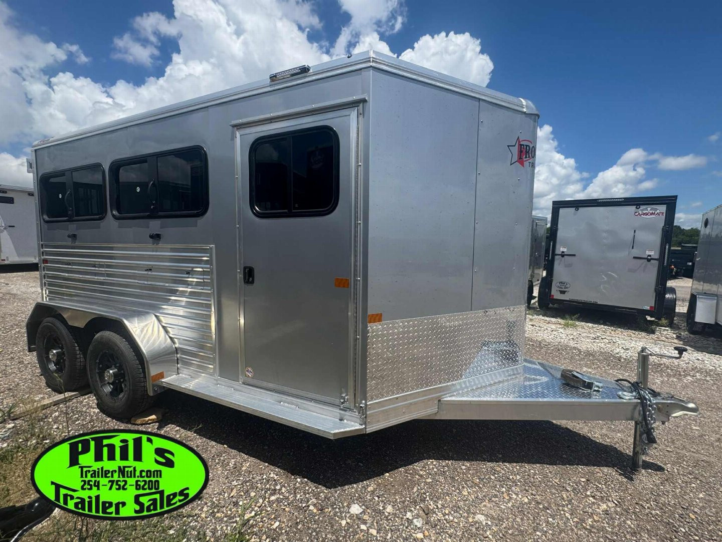 New Frontier Trailers 4PEN Stock / Stock Combo Trailer