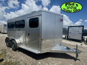 New 2025 Frontier Trailers LOW PRO LIVESTOCK 4 Pen / Stock Combo Trailer