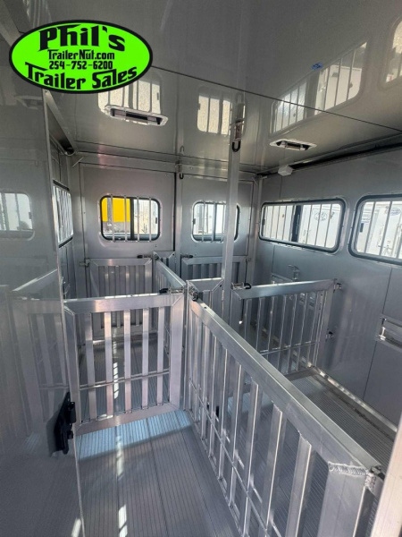 New Frontier Trailers 4PEN Stock / Stock Combo Trailer