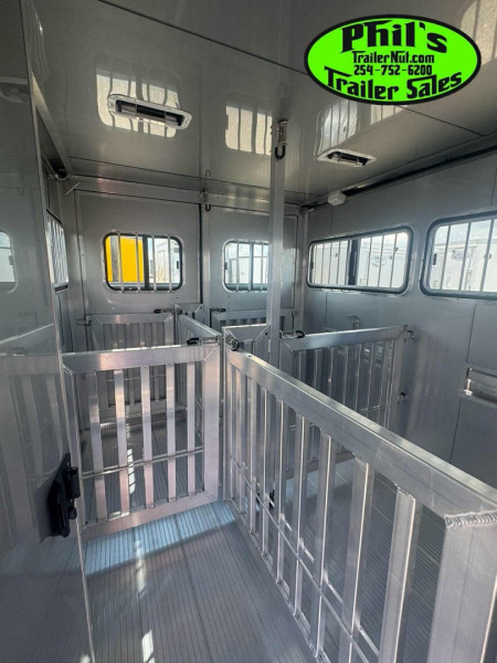 New Frontier Trailers 4PEN Stock / Stock Combo Trailer