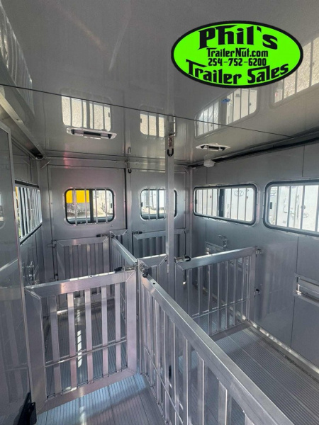 New Frontier Trailers 4PEN Stock / Stock Combo Trailer