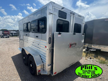 New Frontier Trailers 4PEN Stock / Stock Combo Trailer