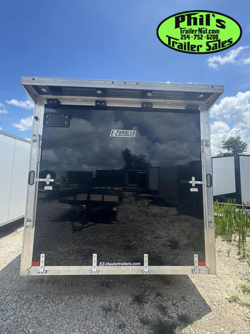New E-Z Hauler 24' ALL ALUMINUM CAR HAULER LARGE ESCAPE DOOR FINISHED OUT Car / Racing Trailer