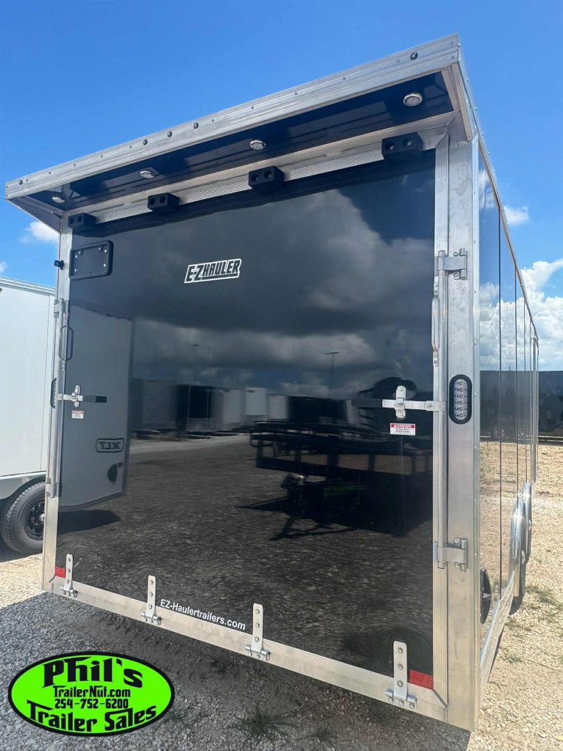 New E-Z Hauler 24' ALL ALUMINUM CAR HAULER LARGE ESCAPE DOOR FINISHED OUT Car / Racing Trailer