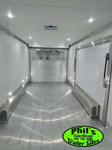 New E-Z Hauler 24' ALL ALUMINUM CAR HAULER LARGE ESCAPE DOOR FINISHED OUT Car / Racing Trailer