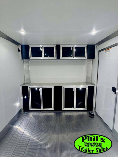 New E-Z Hauler 24' ALL ALUMINUM CAR HAULER LARGE ESCAPE DOOR FINISHED OUT Car / Racing Trailer