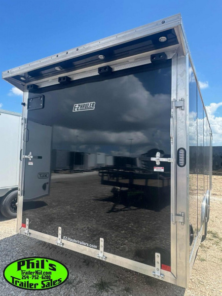 New E-Z Hauler 24' ALL ALUMINUM CAR HAULER LARGE ESCAPE DOOR FINISHED OUT Car / Racing Trailer