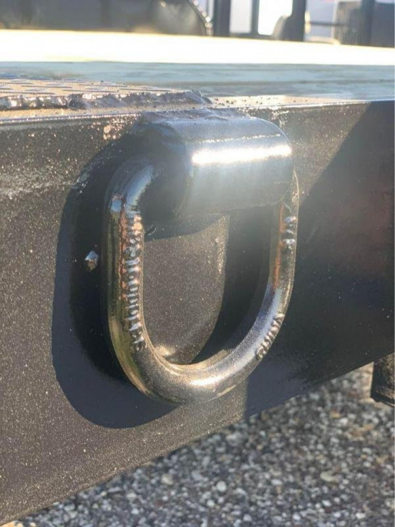 New STANLEY TRAILERS EQUIPMNT TRAILER 83X20 14K UTILITY Trailer STEEL FLOOR SLIDE IN RAMPS PIPETOP