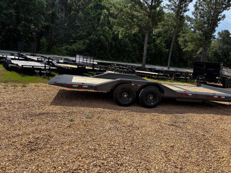 New 2026 Iron Bull 22' DRIVER OVER FENDER-TILT DECK -14K-TOOL BOX Equipment Trailer