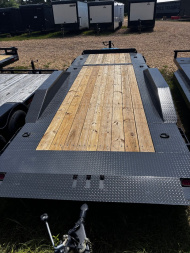 New 2026 Iron Bull 22' DRIVER OVER FENDER-TILT DECK -14K-TOOL BOX Equipment Trailer