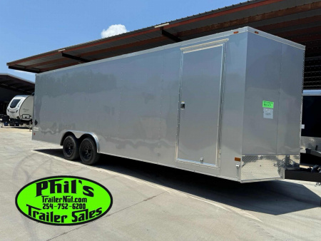 New 8.5 X 24 HAULMARK PASSPORT 5200LB DEXTER AXLES 7' INTERIOR CAR HAULER