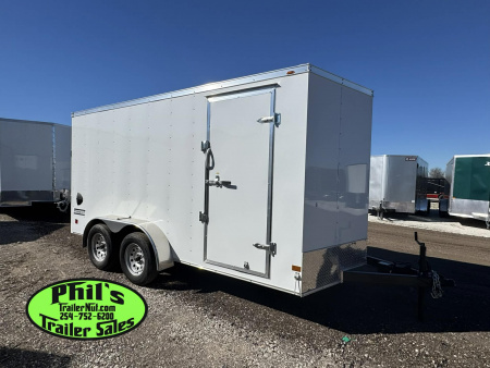 New HAULMARK PASSPORT 7X14 Cargo / Enclosed Trailer 6'6'' INTERIOR
