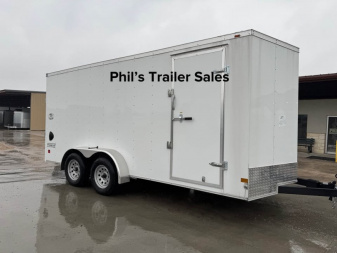 New 2025 HAULMARK PASSPORT 7X14 Cargo / Enclosed Trailer 6'6'' INTERIOR
