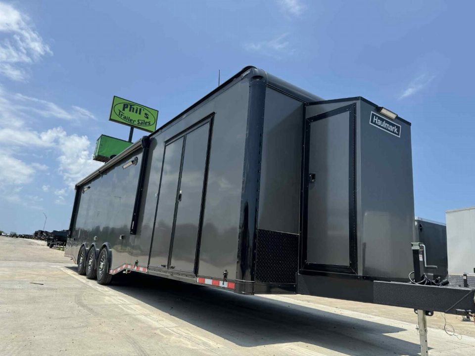 New Haulmark NEW 85X34 EDGE ENCLOSED CAR RACE TRAILER ELECTRIC AWNING CARGO TRAILERS CAR HAULER Car / Racing Trailer