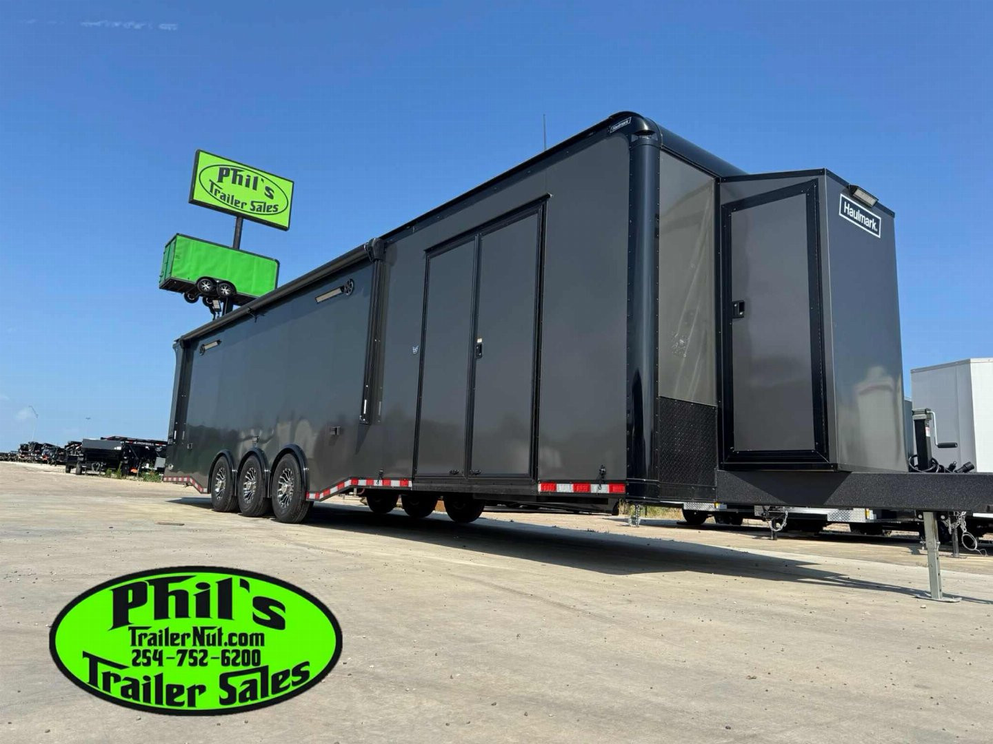 New 2025 HAULMARK NEW 85X34 EDGE ENCLOSED CAR RACE TRAILER ELECTRIC AWNING, AIRLINES & TONGUE BOX! CARGO TRAILERS CAR HAULER Car / Racing Trailer