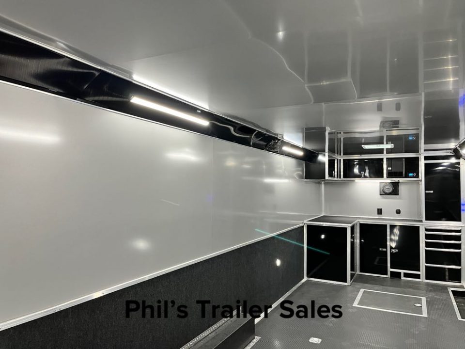 New Haulmark NEW 85X34 EDGE ENCLOSED CAR RACE TRAILER ELECTRIC AWNING CARGO TRAILERS CAR HAULER Car / Racing Trailer