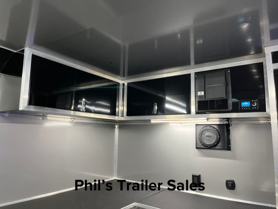 New Haulmark NEW 85X34 EDGE ENCLOSED CAR RACE TRAILER ELECTRIC AWNING CARGO TRAILERS CAR HAULER Car / Racing Trailer
