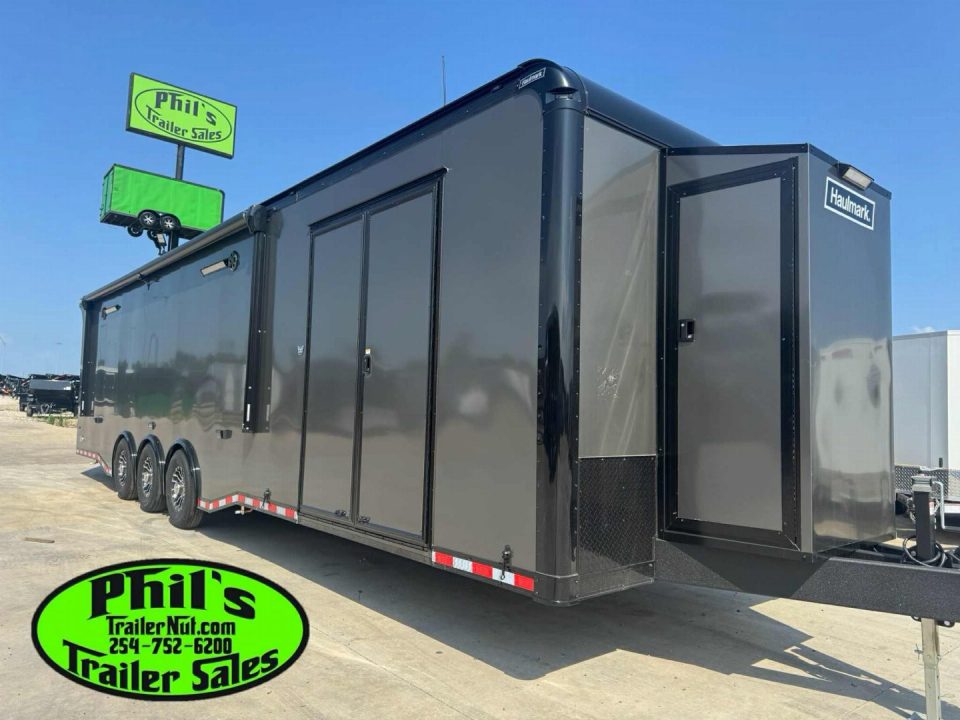 New Haulmark NEW 85X34 EDGE ENCLOSED CAR RACE TRAILER ELECTRIC AWNING CARGO TRAILERS CAR HAULER Car / Racing Trailer