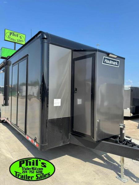 New Haulmark NEW 85X34 EDGE ENCLOSED CAR RACE TRAILER ELECTRIC AWNING CARGO TRAILERS CAR HAULER Car / Racing Trailer