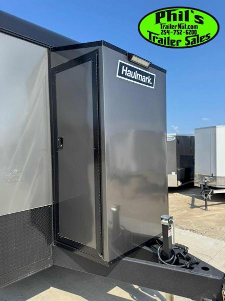 New Haulmark NEW 85X34 EDGE ENCLOSED CAR RACE TRAILER ELECTRIC AWNING CARGO TRAILERS CAR HAULER Car / Racing Trailer