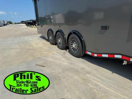New Haulmark NEW 85X34 EDGE ENCLOSED CAR RACE TRAILER ELECTRIC AWNING CARGO TRAILERS CAR HAULER Car / Racing Trailer