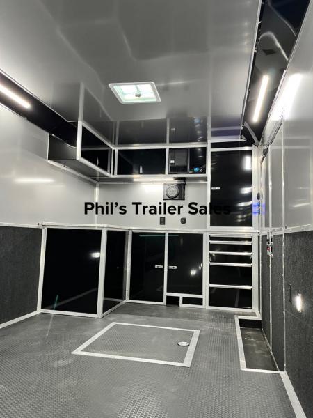 New Haulmark NEW 85X34 EDGE ENCLOSED CAR RACE TRAILER ELECTRIC AWNING CARGO TRAILERS CAR HAULER Car / Racing Trailer