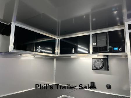 New Haulmark NEW 85X34 EDGE ENCLOSED CAR RACE TRAILER ELECTRIC AWNING CARGO TRAILERS CAR HAULER Car / Racing Trailer