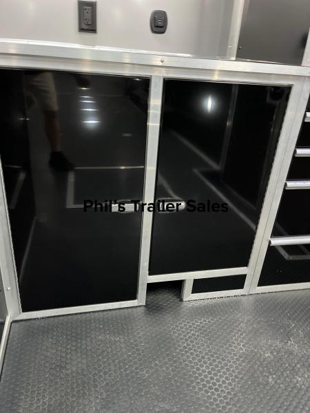 New Haulmark NEW 85X34 EDGE ENCLOSED CAR RACE TRAILER ELECTRIC AWNING CARGO TRAILERS CAR HAULER Car / Racing Trailer