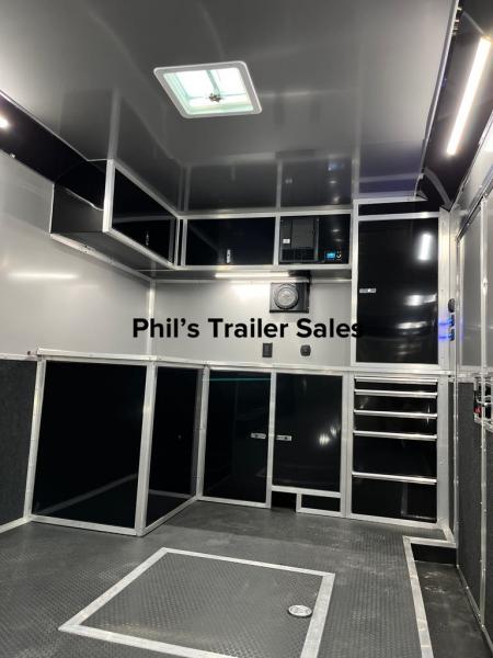 New Haulmark NEW 85X34 EDGE ENCLOSED CAR RACE TRAILER ELECTRIC AWNING CARGO TRAILERS CAR HAULER Car / Racing Trailer