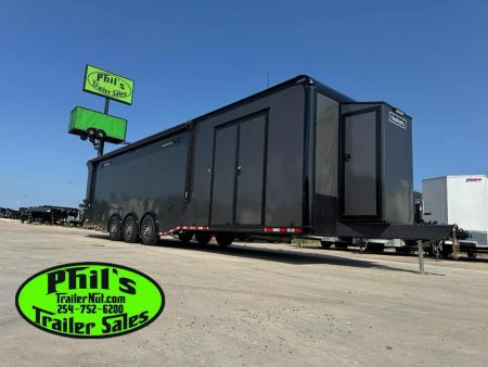 New Haulmark NEW 85X34 EDGE ENCLOSED CAR RACE TRAILER ELECTRIC AWNING CARGO TRAILERS CAR HAULER Car / Racing Trailer