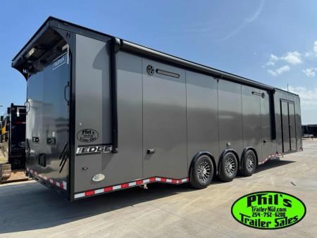 New Haulmark NEW 85X34 EDGE ENCLOSED CAR RACE TRAILER ELECTRIC AWNING CARGO TRAILERS CAR HAULER Car / Racing Trailer