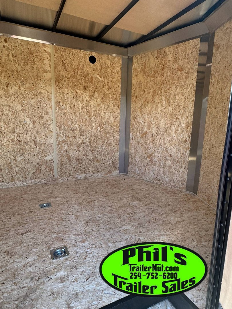 New Pace American 8.5X20 Enclosed Trailer REAR WING & UPGRADED .080 SCREWLESS EXTERIOR Cargo / Enclosed Trailer