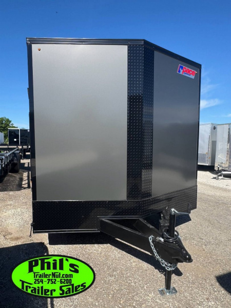 New Pace American 8.5X20 Enclosed Trailer REAR WING & UPGRADED .080 SCREWLESS EXTERIOR Cargo / Enclosed Trailer