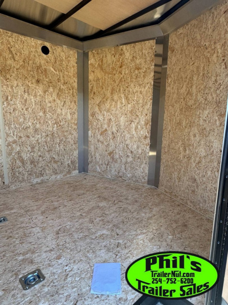 New Pace American 8.5X20 Enclosed Trailer REAR WING & UPGRADED .080 SCREWLESS EXTERIOR Cargo / Enclosed Trailer