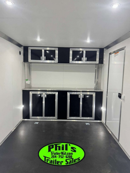 New 2026 E-Z Hauler 24' ALL ALUMINUM CAR HAULER LARGE ESCAPE DOOR FINISHED OUT Car / Racing Trailer