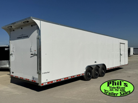 New Continental Cargo 34' CAR HAULER REAR WING WITH LOADING LIGHTS Cargo / Enclosed Trailer