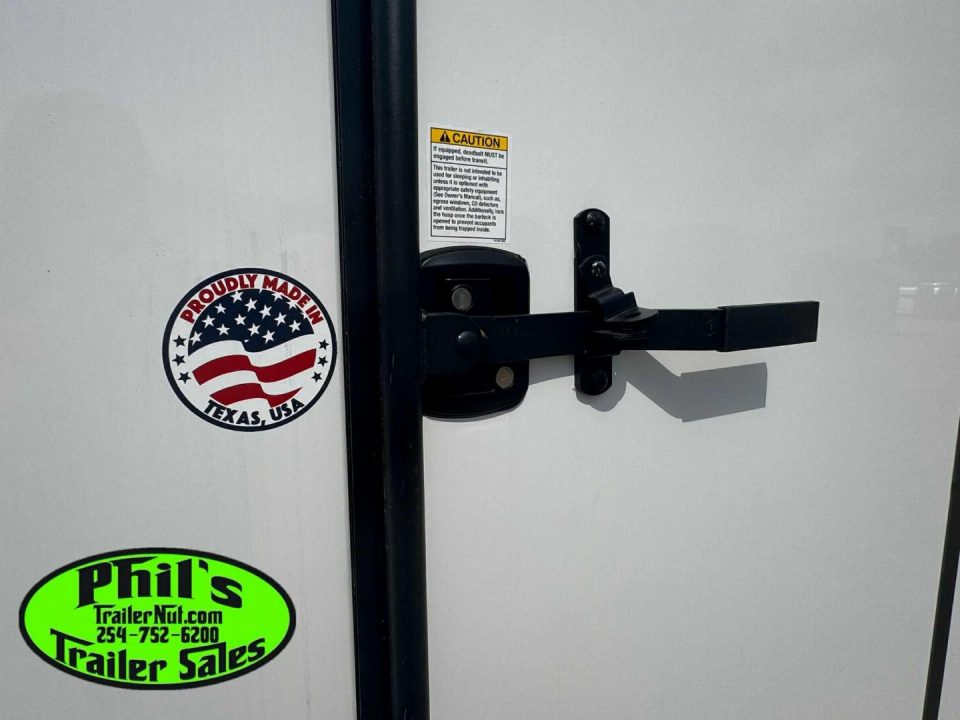 New Pace American 7X16 Cargo / Enclosed Trailer .080 SCREWLESS EXTERIOR GREAT FOR GRAPHICS! REAR WING!!