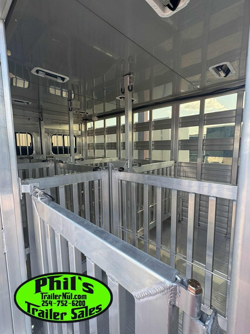 New Frontier Trailers LOW PRO 6 PEN STOCK TRAILER Stock / Stock Combo Trailer LAST 1 AT THIS PRICE! GET IT BEFORE IT'S GONE!