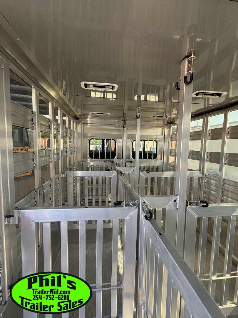 New Frontier Trailers LOW PRO 6 PEN STOCK TRAILER Stock / Stock Combo Trailer LAST 1 AT THIS PRICE! GET IT BEFORE IT'S GONE!