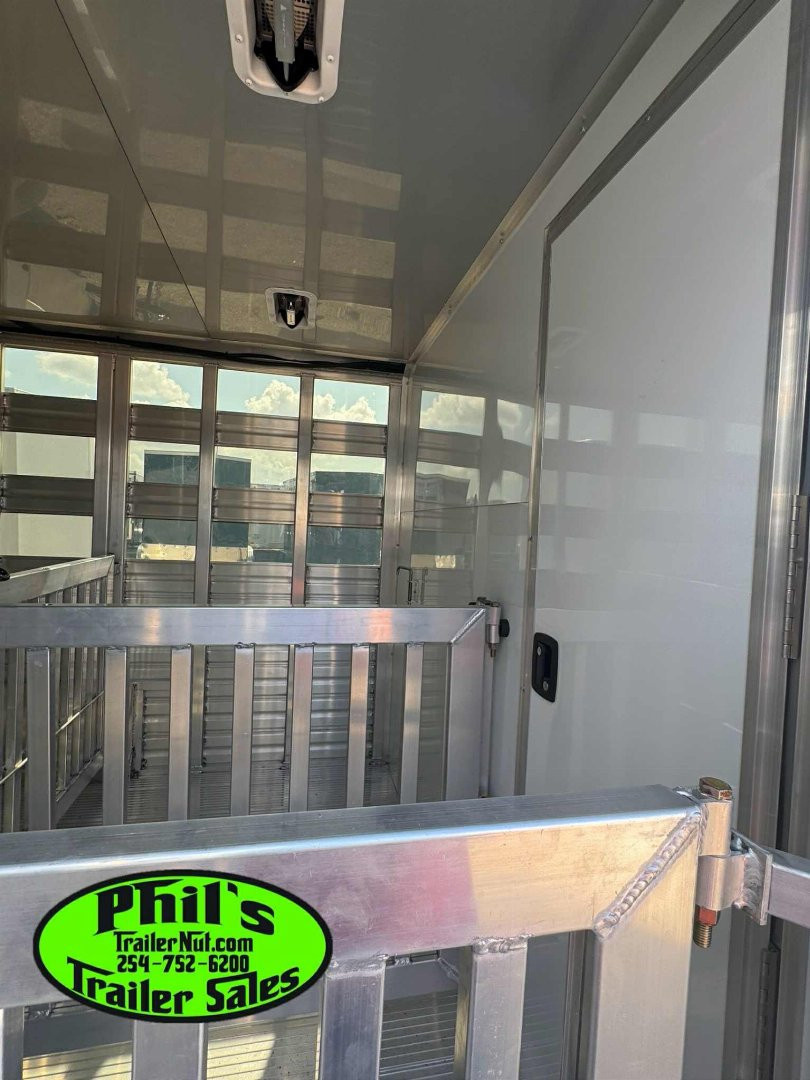 New Frontier Trailers LOW PRO 6 PEN STOCK TRAILER Stock / Stock Combo Trailer LAST 1 AT THIS PRICE! GET IT BEFORE IT'S GONE!