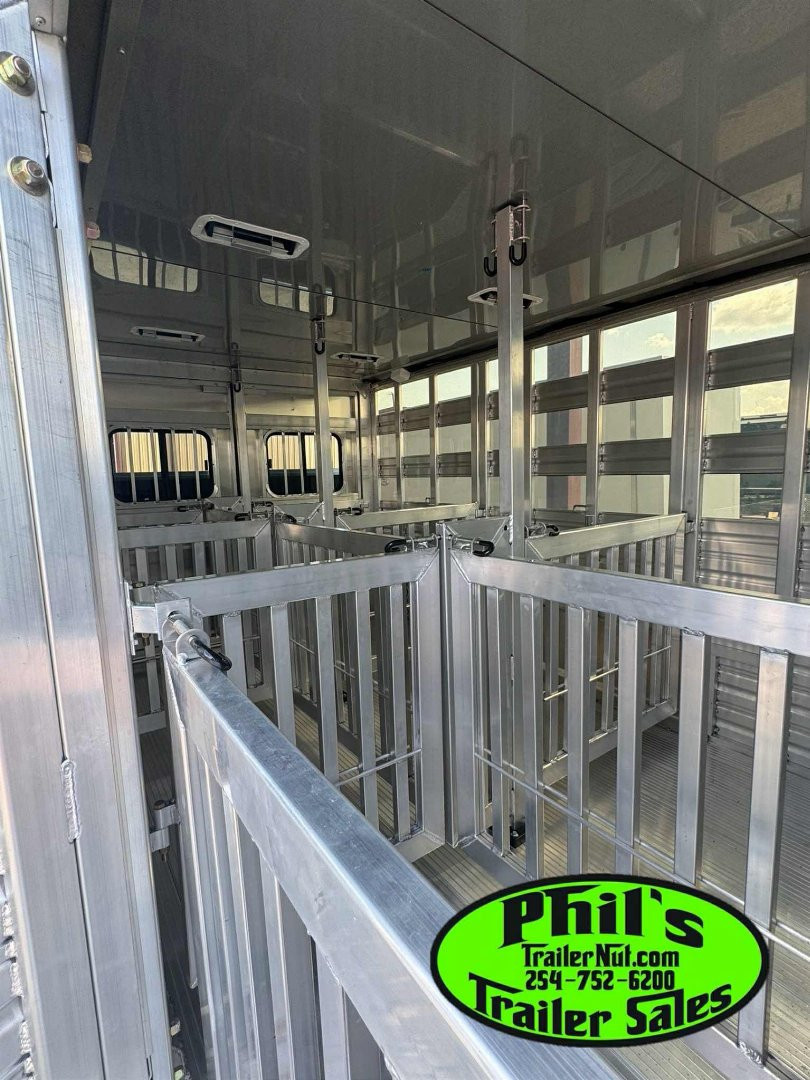 New Frontier Trailers LOW PRO 6 PEN STOCK TRAILER Stock / Stock Combo Trailer LAST 1 AT THIS PRICE! GET IT BEFORE IT'S GONE!