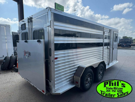 New Frontier Trailers LOW PRO 6 PEN STOCK TRAILER Stock / Stock Combo Trailer LAST 1 AT THIS PRICE! GET IT BEFORE IT'S GONE!