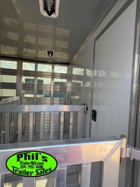 New Frontier Trailers LOW PRO 6 PEN STOCK TRAILER Stock / Stock Combo Trailer LAST 1 AT THIS PRICE! GET IT BEFORE IT'S GONE!