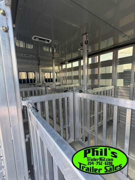 New Frontier Trailers LOW PRO 6 PEN STOCK TRAILER Stock / Stock Combo Trailer LAST 1 AT THIS PRICE! GET IT BEFORE IT'S GONE!