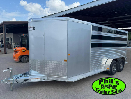 New Frontier Trailers LOW PRO 6 PEN STOCK TRAILER Stock / Stock Combo Trailer LAST 1 AT THIS PRICE! GET IT BEFORE IT'S GONE!